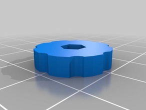 m3 hex nut holder hephestos plate regulation parts customized 3d print model - Mito3D