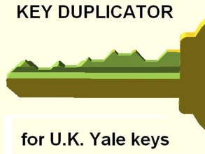 uk key duplicator replacement parts copier customizer lock openscad ul050 useful yale yaxi 3d print model - Mito3D