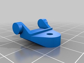 Halterung Bett-Kabel-Kette 3d Drucker Zubehör Bett Kabel-Kette 3d print model - Mito3D