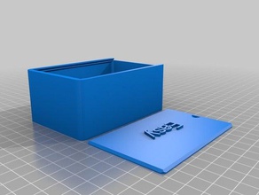 agricola easy card box Container kundengebundene 3d print model - Mito3D