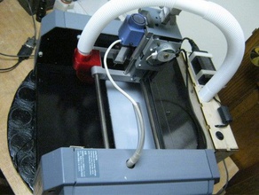 roland mdx-20 il sistema di raccolta polvere macchine utensili cnc lasercut makeitlabs mdx 3d print model - Mito3D