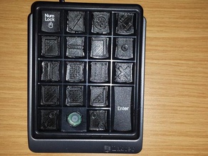 oculus rift tactile keyboard tops computer dk2 3d print model - Mito3D
