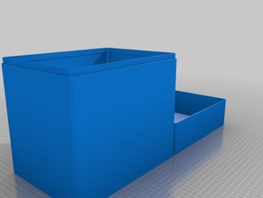 özelleştirilmiş parametrik kutumu kaplar 3d print model - Mito3D