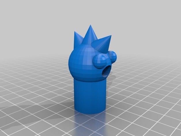 punk bobble man 3d printing 3D print model - Mito3D