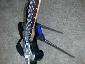 guitarra elétrica stand fender anexo música 3d print model - Mito3D