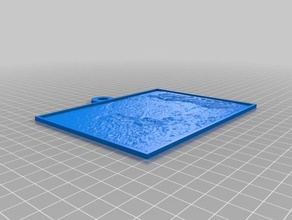 özelleştirilmiş lithopane benim 2d sanat 3d print model - Mito3D