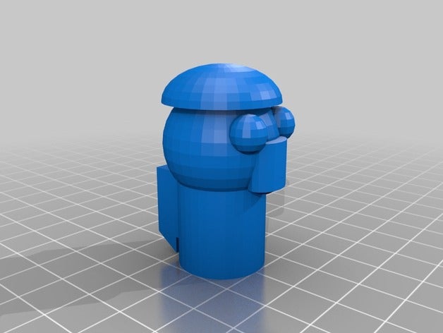 soldier bobble man 3d printing 3D print model - Mito3D