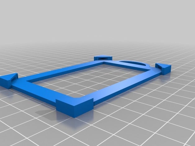 porta badge 3D print model - Mito3D