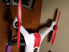 drone de parede gancho lâmina 350qx r c veículos quadcopter cabide 3d print model - Mito3D