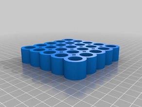 my customized reloading tray - 762x54r sport & outdoors 3d print model - Mito3D