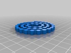 spiral math openscad 3d print model - Mito3D