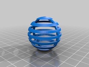 anpassbare cat toy ball-generator Haustiere ball customizer - Spielzeug 3d print model - Mito3D