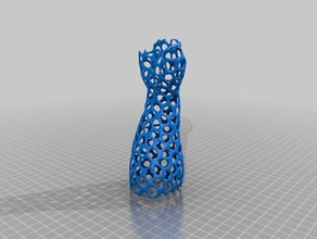 voronoi arm cast engineering anatomy finite element analysis 3d print model - Mito3D
