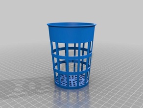 12 segment net pot bardak suda aeroponics fogponics açık ve bahçe özelleştirilmiş 3d print model - Mito3D