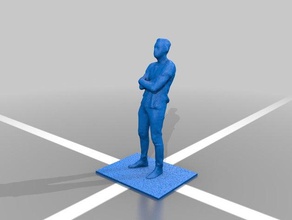 tyler tripp estátua esculturas o corpo fullbody pessoas pessoa scan 3d print model - Mito3D
