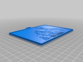 kush & koch 2d art personnalisé 3d print model - Mito3D