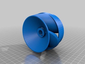 tubin hydro pump 3d print model - Mito3D