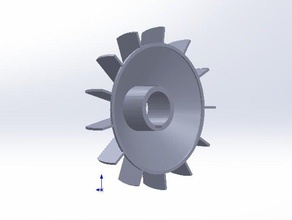 la roue pièces 3d print model - Mito3D