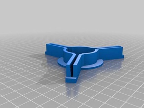 il mio personalizzato modello parametrico a razzo fin strumento di allineamento utensili mano su misura 3d print model - Mito3D