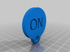 yes-no keyring dice d8 3d print model - Mito3D