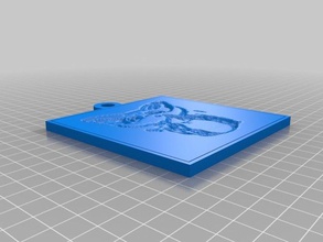 fennekin lithopane v2 3 2 d a arte personalizado 3d print model - Mito3D