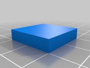 20mm square test Stampa 3d prove 3d print model - Mito3D