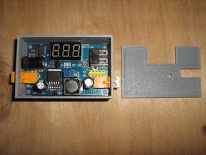 caixa de bte13-001 fonte alimentação eletrônica 3d print model - Mito3D