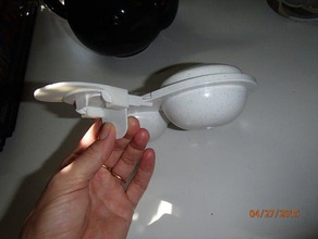 el huevo de la abrazadera ch furtivo horno microondas 3d print model - Mito3D