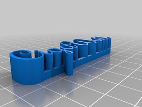 janelle tag sculture su misura 3d print model - Mito3D
