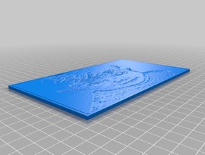 2 pato 2d sanat özelleştirilmiş 3d print model - Mito3D