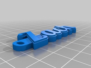 zach keychain organization customized 3d print model - Mito3D