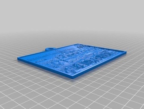 rosenblum pm&r süs 2d sanat özelleştirilmiş 3d print model - Mito3D