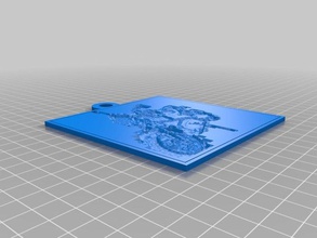 buell personalizado lithopane 2d arte 3d print model - Mito3D