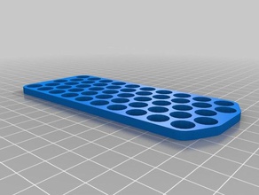 5 10 led plate tool holders & boxes customized 3d print model - Mito3D
