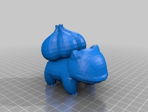 bulbasaur Kreaturen nintendo pikachu pokemon 3d print model - Mito3D