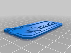 corazon shakira Schlüsselanhänger kundengebundene 3d print model - Mito3D