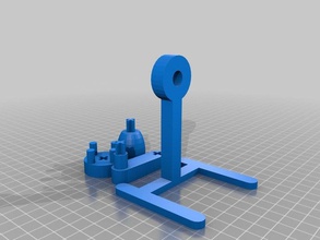 meine angepasste zoetrope stand-regler Kunst tools 3d print model - Mito3D