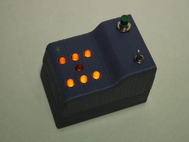 electric dice 3D print model - Mito3D