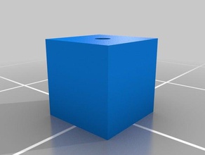 cube 3d printing customizable 3d print model - Mito3D