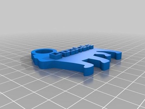 Schokolade Schlüsselanhänger kundengebundene 3d print model - Mito3D