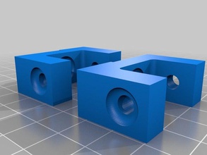 eixo y suporte solidoodle 23 lábios versão 3d a impressora partes solidoodle2 solidoodle3 3 3d print model - Mito3D