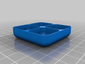 4x4 v2 my customized square trays organization 3d print model - Mito3D