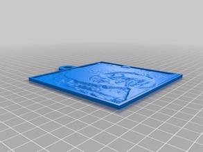 3d küp 2d sanat özelleştirilmiş 3d print model - Mito3D