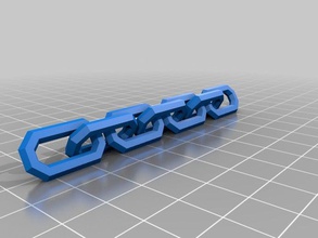 7 link chain other customized 3d print model - Mito3D