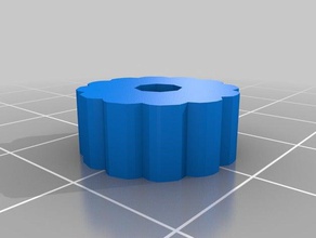 tambour clip de distance bouton m4 les pièces rechange personnalisé 3d print model - Mito3D