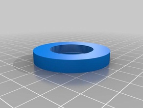 sm1 45mm óptica del adaptador filtro el la microscopía abrir fuente 3d print model - Mito3D