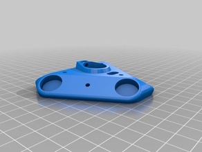 my customized delta printer effector carriage magnetic joints 3d parts 3d print model - Mito3D