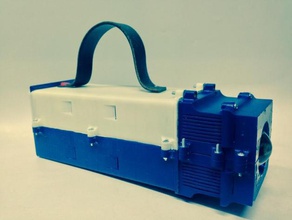 casing 100w led electronics 3d print model - Mito3D
