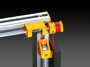 squarebot addon Gegengewicht-system 3d-Drucker Teile 3d print model - Mito3D