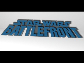 star wars battlefront 1 video games 3d print model - Mito3D